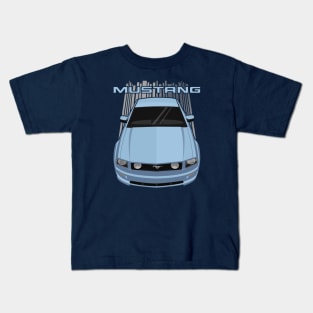 Mustang GT 2005-2009 - Windveil Blue Kids T-Shirt